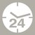 <b>Programator pentru 24 de ore</b>: Poate fi setat s� �nceap� r�cirea sau �nc�lzirea �n orice moment �n cursul unei perioade de 24 de ore.